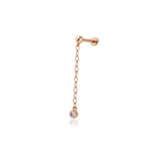 Taşlı Astra Tragus Küpe