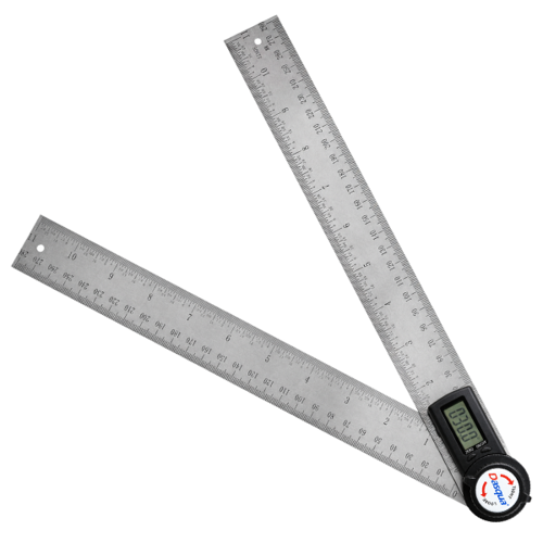 1022-4300 Dijital Açı ve Uzunluk Ölçer 30CM