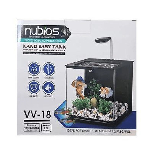 Nano Easy Tank 4,5 L Siyah Akvaryum