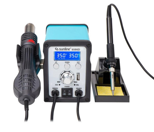 8586D Brushless Sıcak Hava Üflemeli Havya İstasyonu