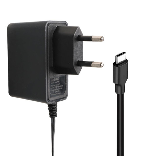 WK-37803 5 Volt 2 Amper Type-C Uçlu Yerli Üretim Priz Tipi Adaptör