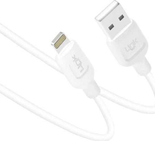 K449 Strong Lightning - USB Data/Şarj Kablosu 1mt 2.4A Beyaz