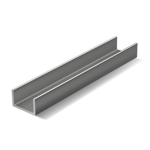 Alüminyum U Profil 20X10MM Et Kalınlığı 1,5mm 100 cm - 1 Metre Boy