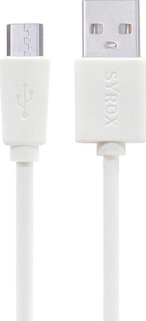 C66 Micro USB Şarj ve Data Kablo 1.0A 1.2mt Beyaz