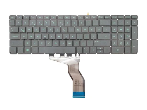 HP Omen 17-w102nt Klavye Işıklı Yeşil Tuş