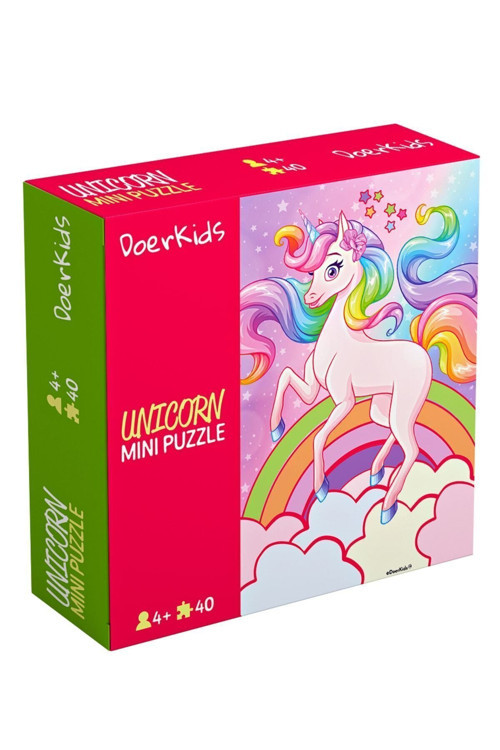 Unicorn Mini Puzzle | 3-7 Yaş - 40 Parça