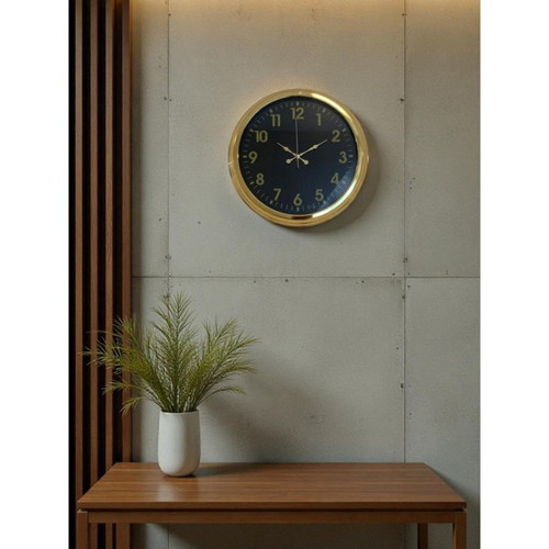 Zentime 40 Cm Gold Lüks Duvar Saati