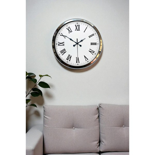 Zentime 40 Cm Krom Elegance Duvar Saati