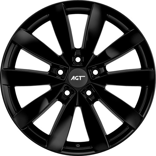 Wheels 18 inç 5*114 ET35 Parlak Siyah Jant Takımı (J-4669)