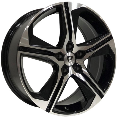 18 inç 5*112 ET45 Parlak Siyah Jant Takımı (J-6381)
