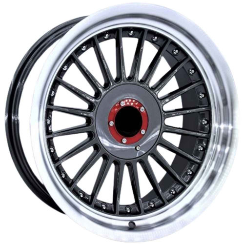 16 inç 8*100-108 ET12 Metalik Gri Jant Takımı (J-6552)