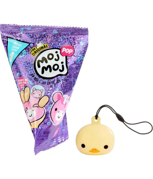 Moj Moj Pop S1 Sürpriz Paket - Koleksiyonluk Squishy Figür ve Anahtarlık