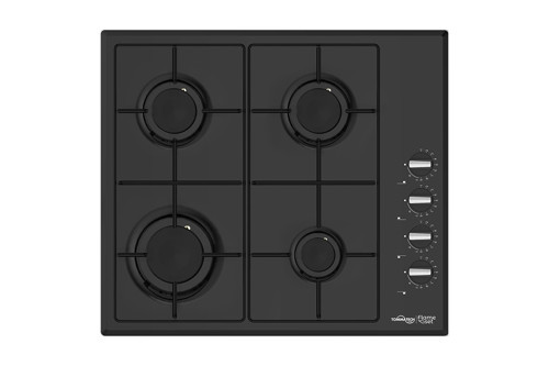 TAO6007BM Ankastre Gazlı Ocak 60 Cm Siyah