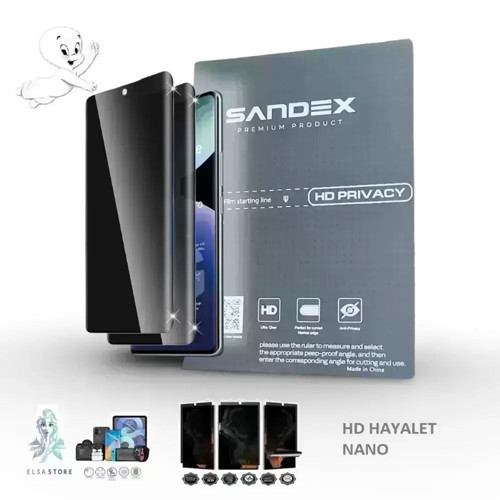 HONOR X80İ Uyumlu NANO Ekran Koruyucu Esnek ULTRA İnce SANDEX - HD ŞEFFAF HAYALET