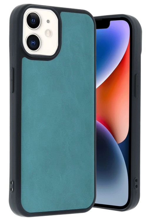iPhone 11 Kılıf Aras Deri Kapak - Açık Yeşil