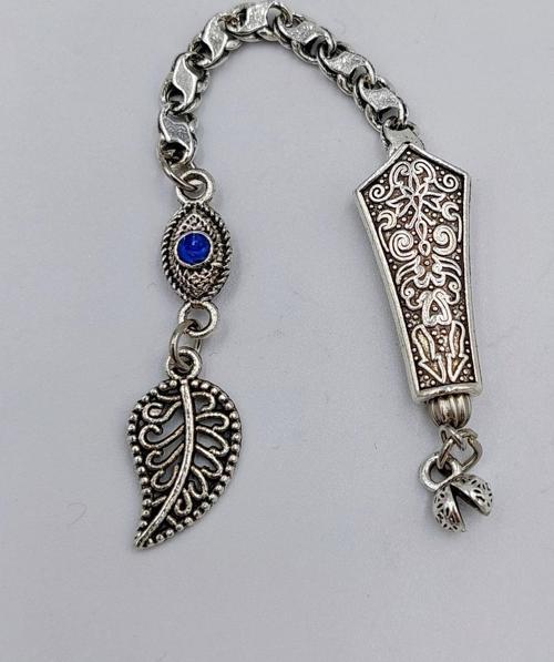 ÖZEL TASARIM ARNAVUT ZİNCİR KALİTELİ YAPRAK FİGÜRLÜ PÜSKÜL
