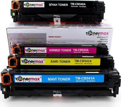 Hp CP1217 Muadil Toner Takım/ Hp CB540A Takım
