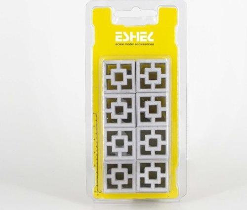 Dekoratif Geometrik Tuğla 1:12 2.5x2.5 cm 16'lı Paket