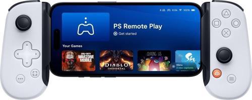 One, PlayStation Edition Gen2 Android + iPhone 15 Serisi-USB-C Mobil Gaming Controller BB-51-P-WS - Beyaz