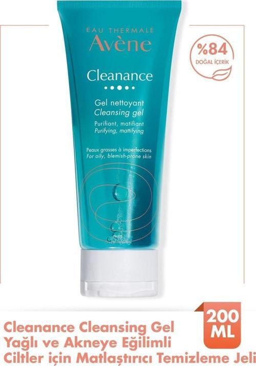 Cleanance Cleansing Gel Yağlı Ve Akneye Eğilimli Ciltler İçin Matlaştırıcı Temizleme Jeli 200Ml