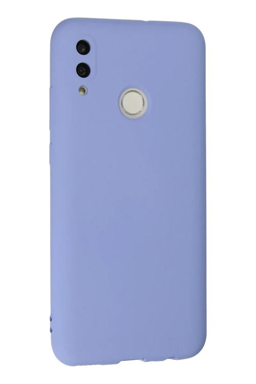Newface Huawei P Smart 2019 Kılıf Nano İçi Kadife Silikon - Lila