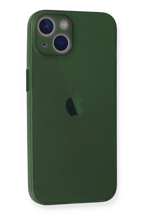 Newface İphone 14 Plus Kılıf Pp Ultra İnce Kapak - Yeşil