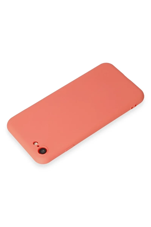 Newface İphone 7 Kılıf First Silikon - Turuncu