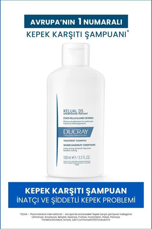 Kelual Ds Şampuan İnatçı Ve Şiddetli Kepek Karşıtı Şampuan 100Ml