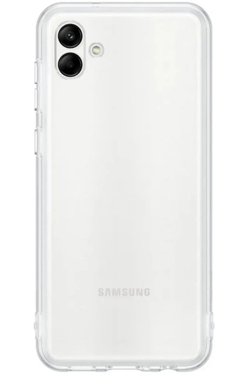 Newface Samsung Galaxy A04 Kılıf Lüx Şeffaf Silikon