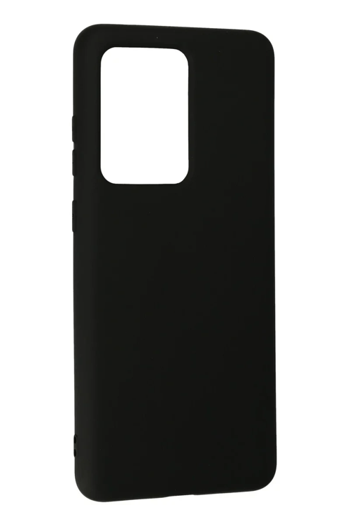 Newface Samsung Galaxy S20 Ultra Kılıf Nano İçi Kadife Silikon - Siyah