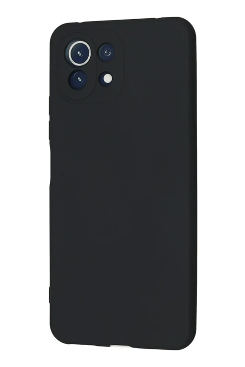 Newface Xiaomi Mi 11 Lite Kılıf Nano İçi Kadife Silikon - Lacivert