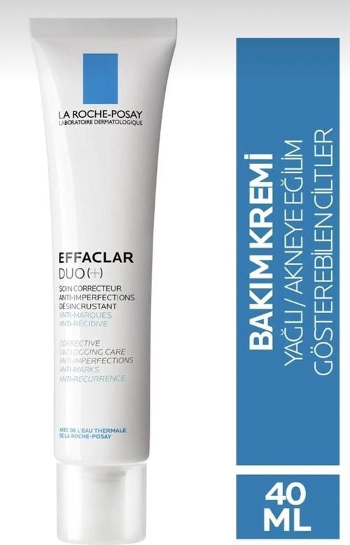 Effaclar Duo+ Yağlı Akneye Eğilimli Ciltler İçin Bakım Kremi Yatıştırıcı 40Ml Pinkestcosmetics