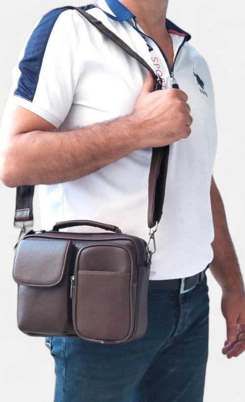 Hakiki Deri El ve Omuz Çantası LD488