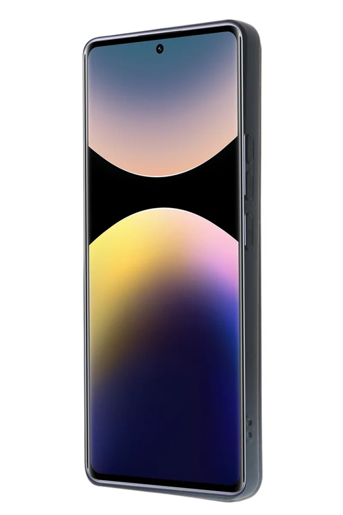 Newface Xiaomi Redmi Note 14 Pro 4g Kılıf Sara Kartvizitli Deri Kılıf - Lacivert