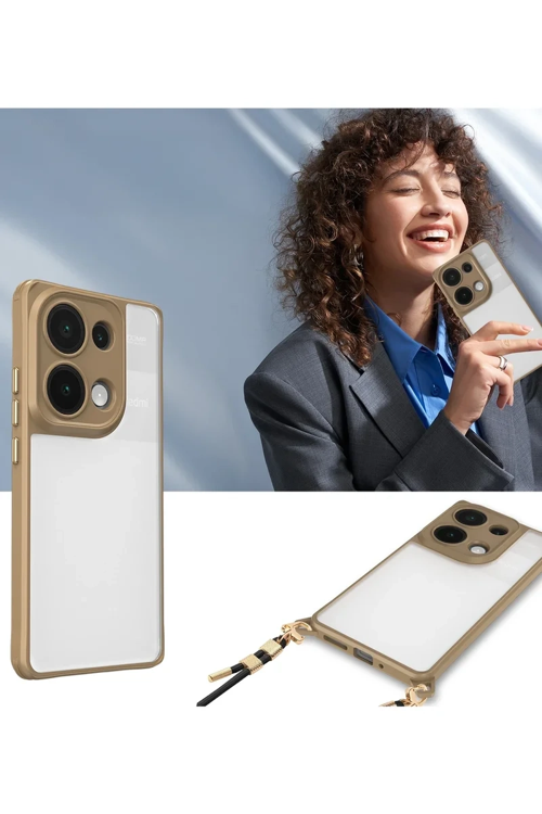 Newface Xiaomi Redmi Note 13 Pro 5g Kılıf Penta Silikon Kılıf - Şeffaf