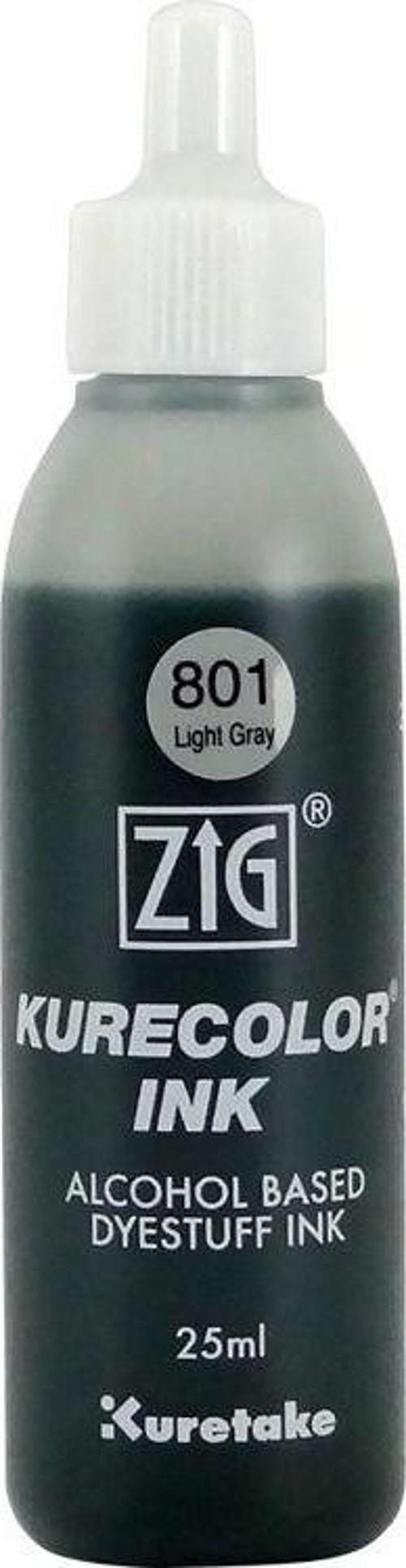 Kurecolor Ink Alkol Bazlı Mürekkep 801 LIGHT GRAY