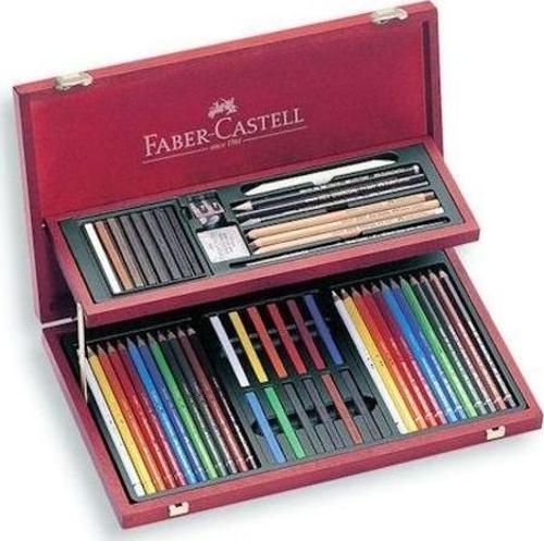 Faber-Castell Sanat & Grafik Ahşap Kutulu Ekonomik Set