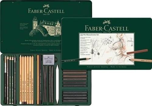 Faber-Castell Pitt Monochrome Seti 33 Parça