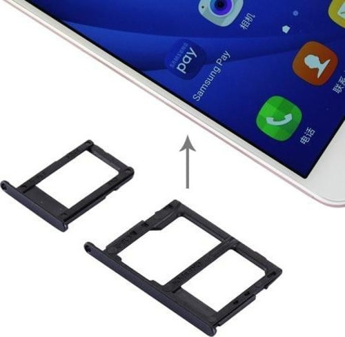 Samsung Galaxy A5 A510 2016 Çift Sim Hafıza Sim Kart Kapağı