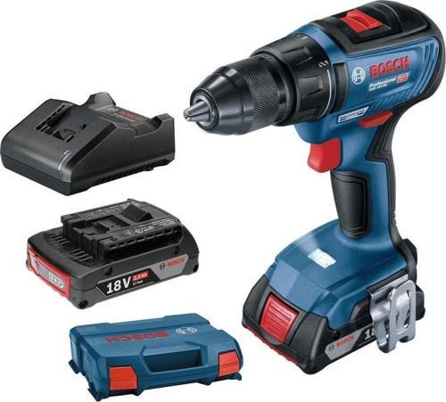 Gsr 18V-50 2.0Ah Çift Akülü Delme/Vidalama Makinesi - 06019H5000