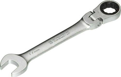 0345020015 Mafsallı Cırcır Kombine Anahtar 15 Mm