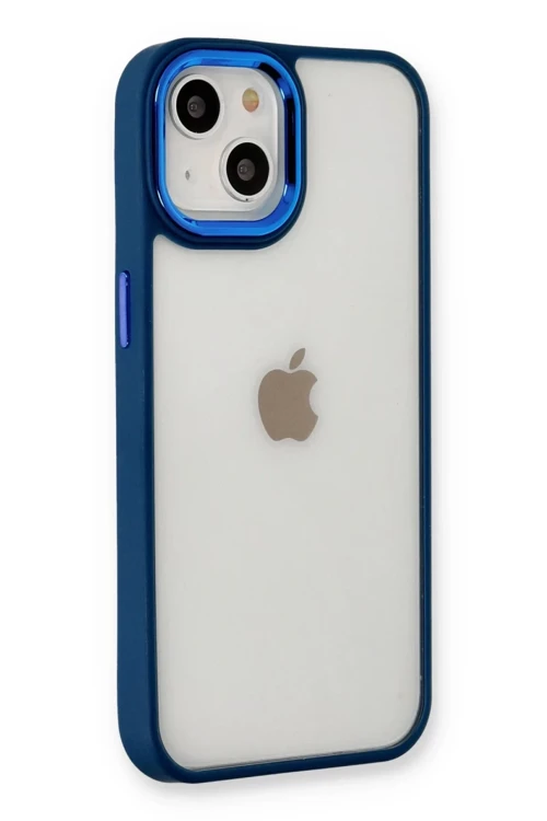 Apple iPhone 14 Plus Kılıf Dora Kapak - Mavi