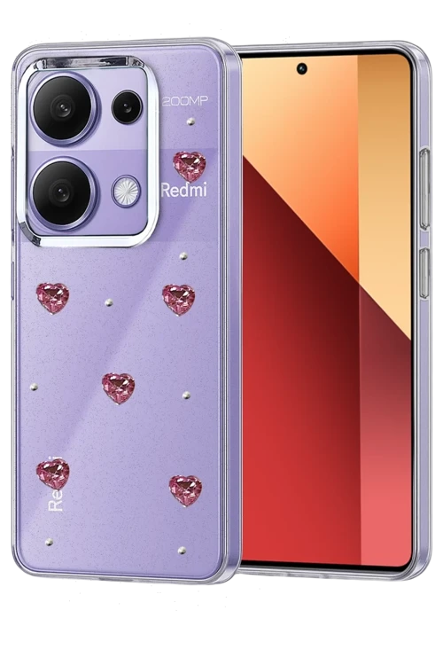 Xiaomi Redmi Note 13 Pro 4G Fiyonk Desenli Kapak - Desen 7
