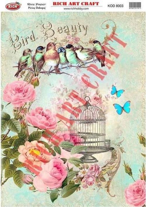 Pirinç Dekopaj Kağıdı Model 8003