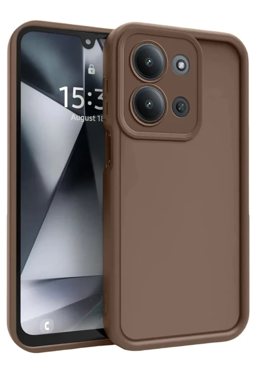 Xiaomi Redmi 15C 4G Viera Silikon - Kahverengi
