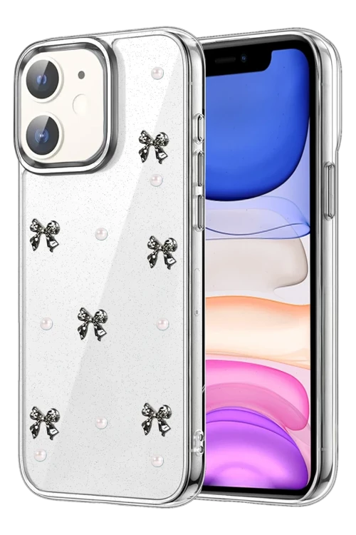 Apple iPhone 11 Fiyonk Desenli Kapak - Desen 8