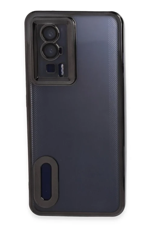 Xiaomi Poco F5 Pro Kılıf Slot Silikon - Siyah