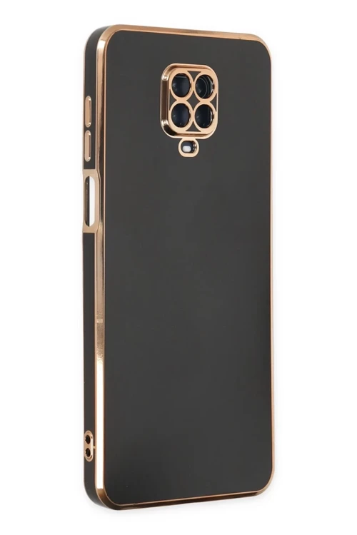 Xiaomi Redmi Note 9 Pro Kılıf Volet Silikon - Siyah