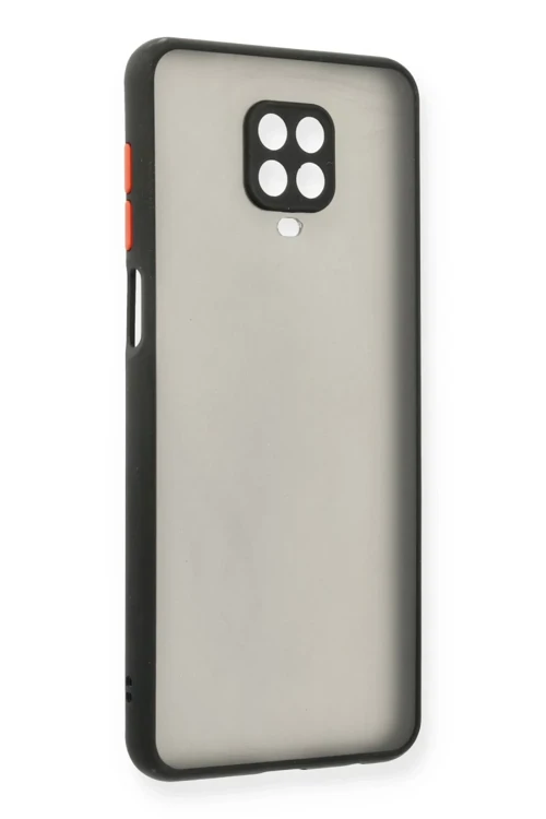 Xiaomi Redmi Note 9 Pro Kılıf Montreal Silikon Kapak - Siyah