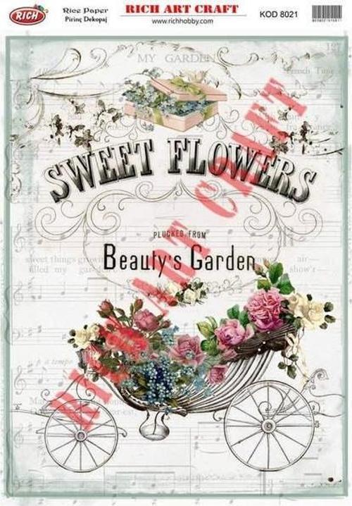 Pirinç Dekopaj Kağıdı Model 8021